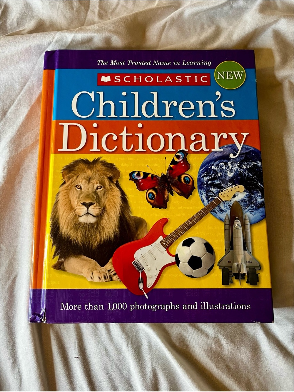 Scholastic Children's Dictionary - Yellow/Blue/Red/Purple Cover